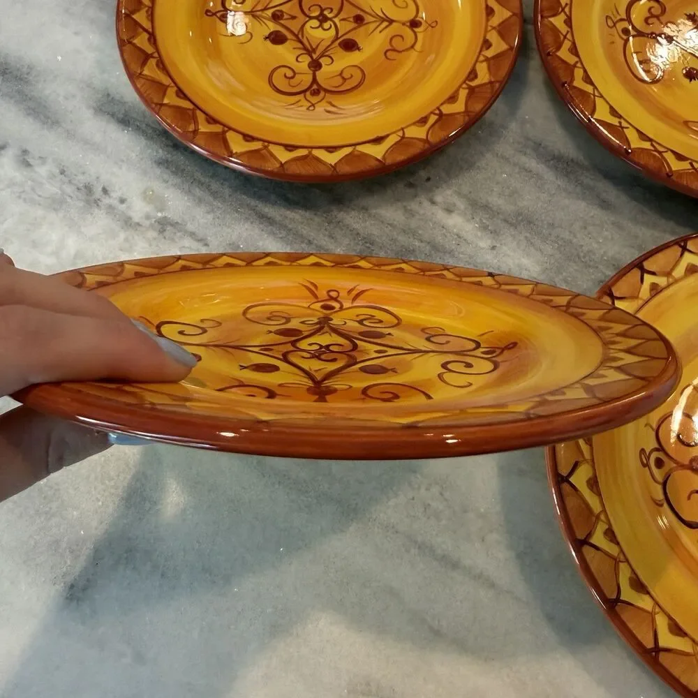 Pier 1 One‎ Karistan Salad Plates | Earthenware | Set of 4